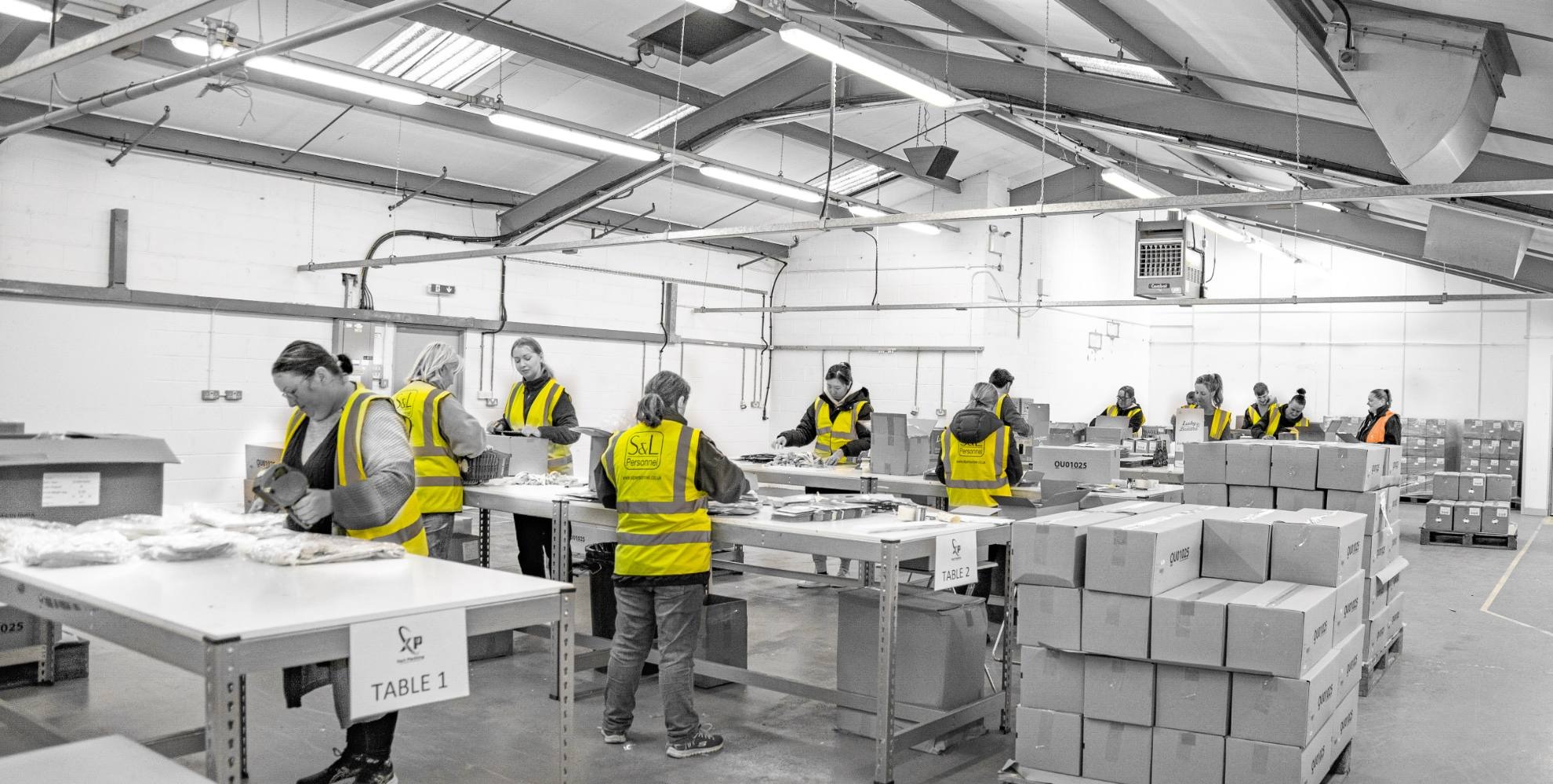Contract packing services in Loughborough